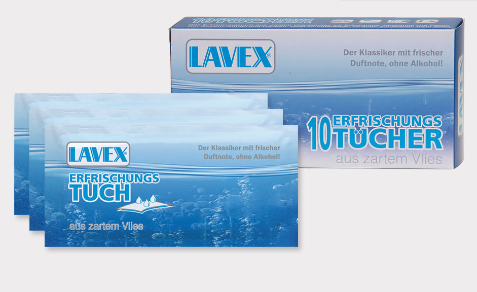 Lavex XXL Erfrischungstücher