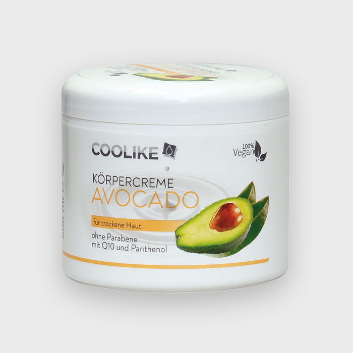 Coolike body cream with Q10 I WITHOUT parabens I 100% vegan