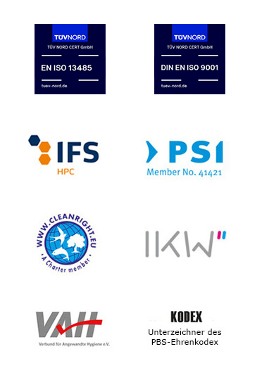 Zertifizierungen Coolike Regnery GmbH