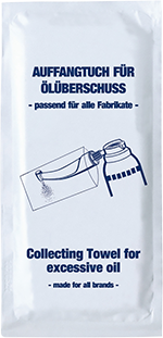 Auffangtuch Ölüberschuss