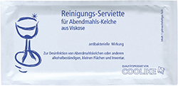 Reinigungsserviette für Abendmahlkelche