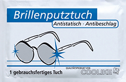Brillenputztuch Papier