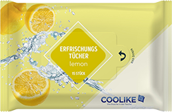 Erfrischungstücher Lemon Flowpack
