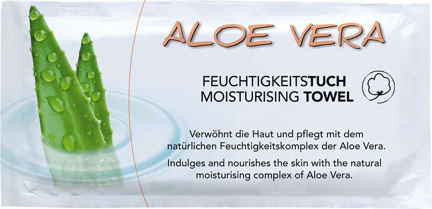 Aloe Vera Feuchtigkeitstuch