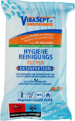Vibasept Hygienetücher Flowpack 40 Stück