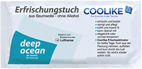 Erfrischungstuch deep ocean
