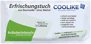 Erfrischungstuch kräuterintensiv