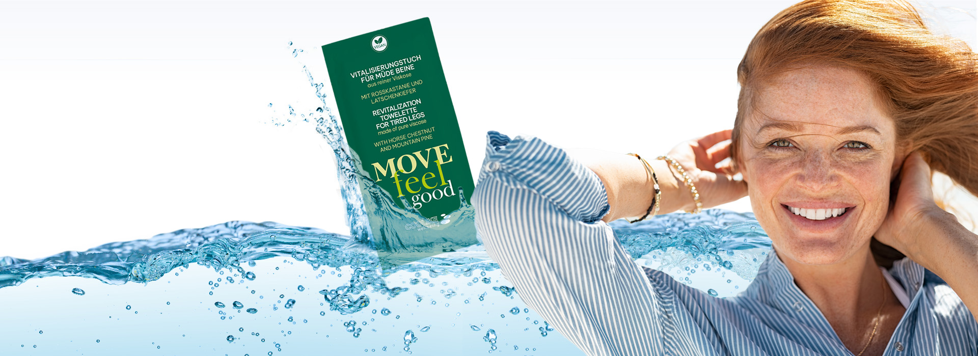 Erfrischungstücher von Coolike ohne Plastik